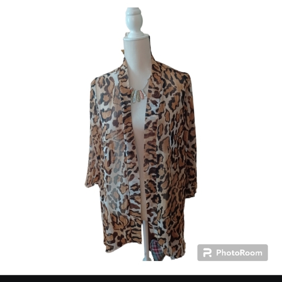 Cardigan animal print - Picture 2 of 5
